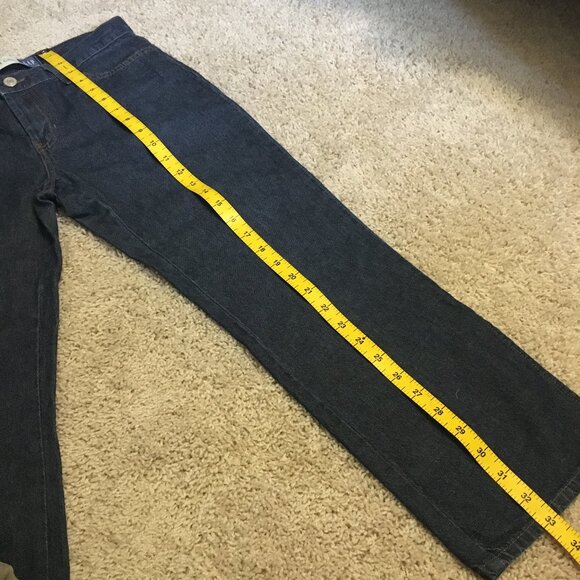 GAP Navy Blue Side-Slit 100% Cotton Capris - Picture 13 of 15